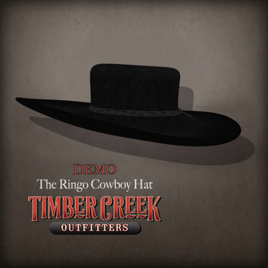 [Timber Creek] Ringo Cowboy Hat-DEMO