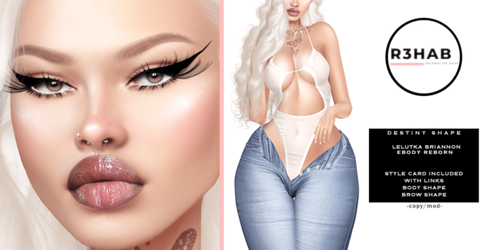 R3HAB- Destiny Shape- Briannon