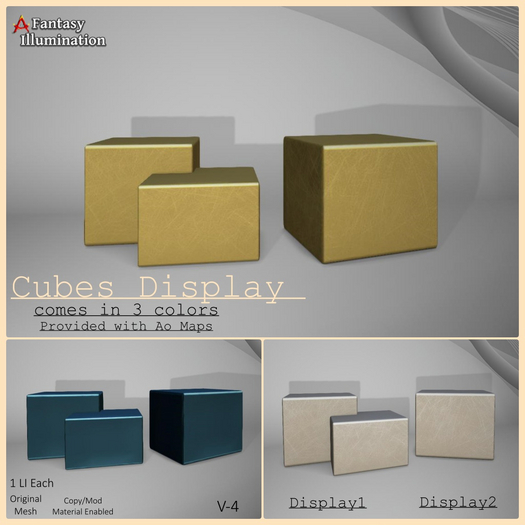 Cubes Display