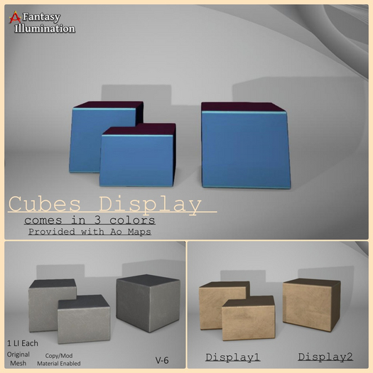 Cubes Display
