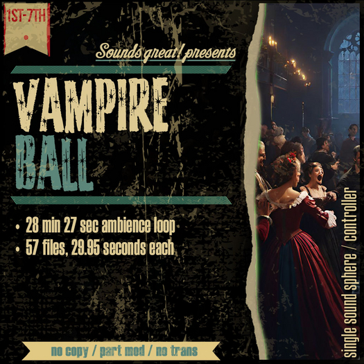 Sounds Great! Single Controller - Vampire Ball