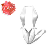 White Suri Swimsuit Belleza Curvy