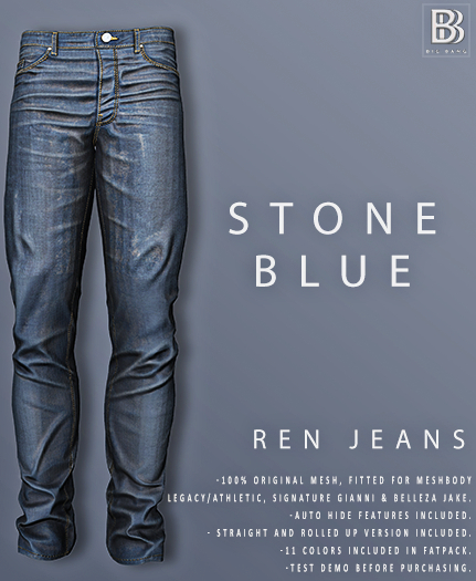 [BB] Ren Jeans Stone Blue