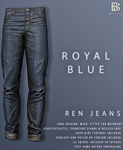 [BB] Ren Jeans Royal Blue