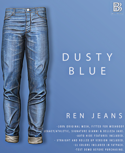[BB] Ren Jeans Dusty Blue