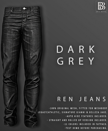 [BB] Ren Jeans Dark Grey