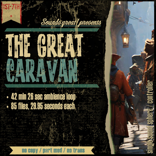 Sounds Great! Single Controller - The Great Caravan
