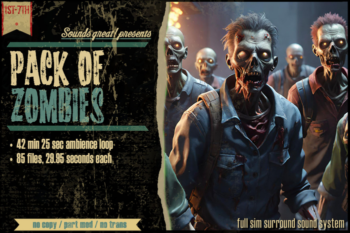 Sounds Great! Ambient System - Pack of Zombies