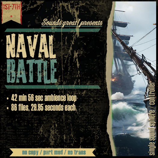 Sounds Great! Single Controller - Naval Battle