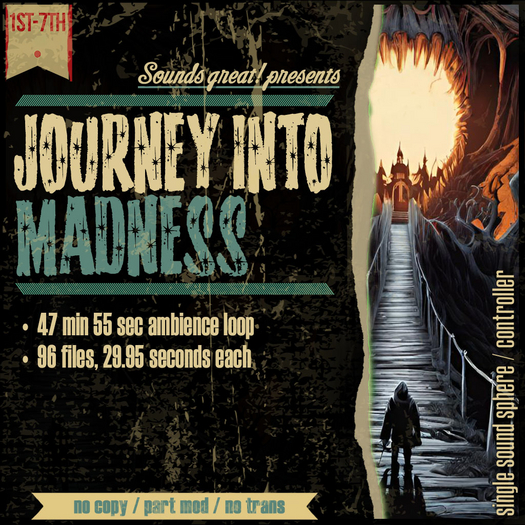 Sounds Great! Single Controller - Journey Into Madness