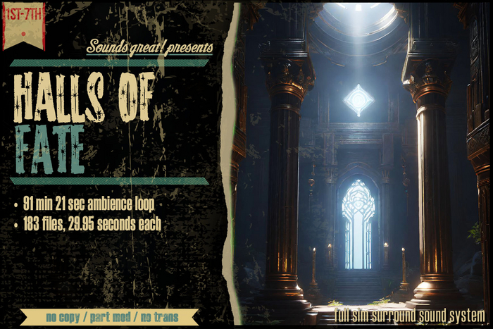Sounds Great! Ambient System - Halls of Fate