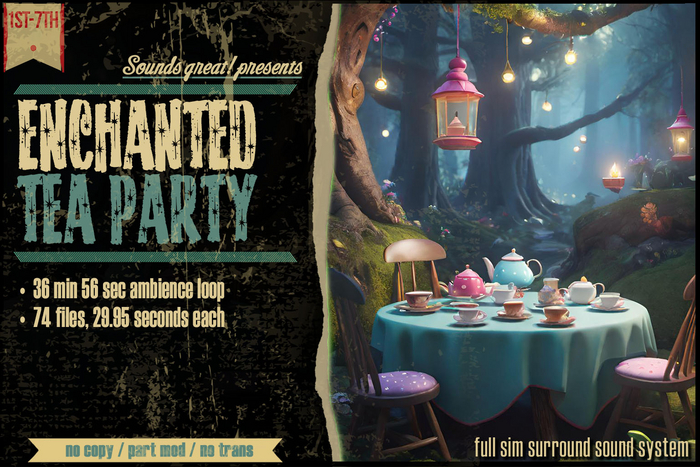 Sounds Great! Ambient System - Enchanted Forest Tea Party