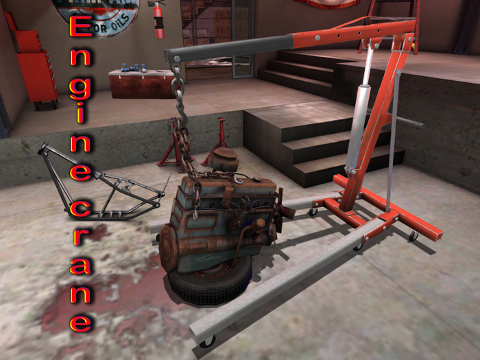 Engine crane  