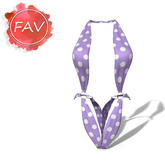 Lilac Retro Suri Swimsuit Reborn