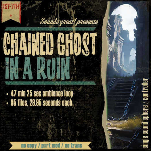 Sounds Great! Single Controller - Chained Ghost In A Ruin