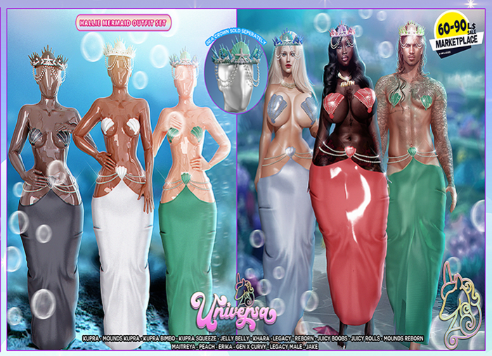 #UNIVERSA - Hallie Sea Crown - Seamoss