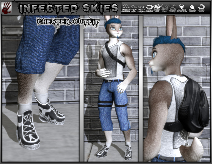 *IS* Chester Outfit Furry Mix
