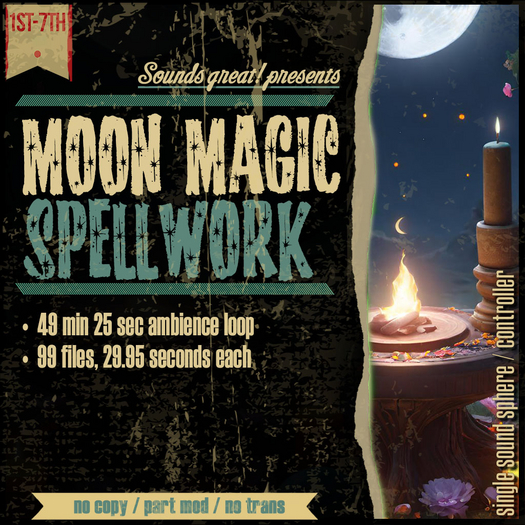 Sounds Great! Single Controller - Moon Magic Spellwork