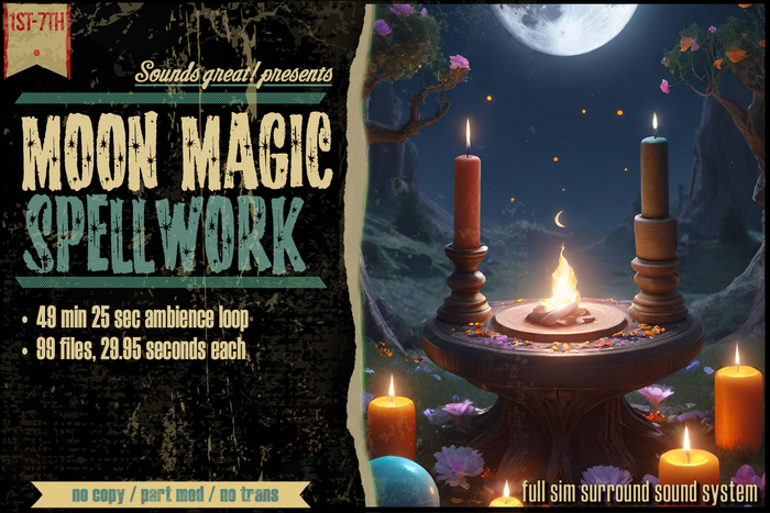 Sounds Great! Ambient System - Moon Magic Spellwork