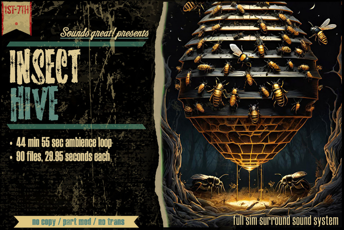 Sounds Great! Ambient System - Insect Hive