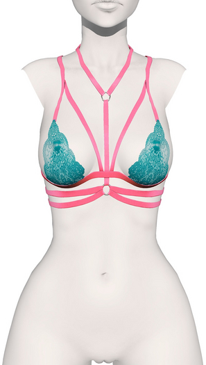 Rebelpill - Royal Collection Top Turquise