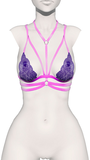 Rebelpill - Royal Collection Top Uniform Blue