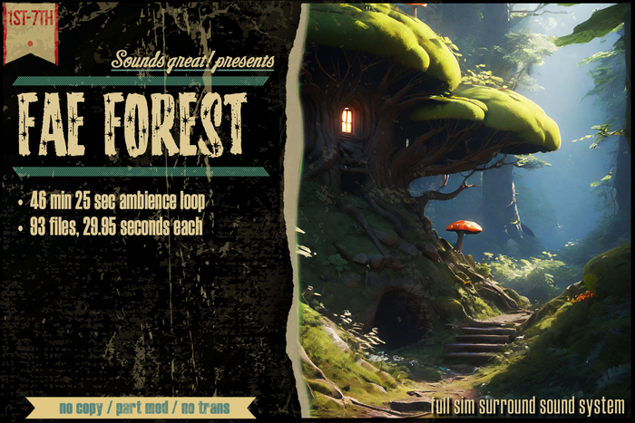 Sounds Great! Ambient System - Fae Forest