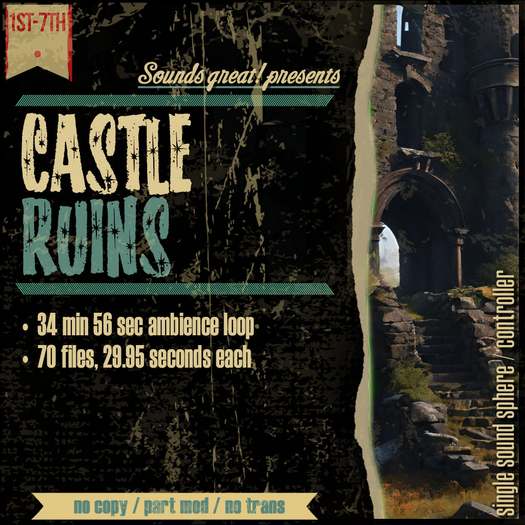 Sounds Great! Single Controller - Castle Ruins
