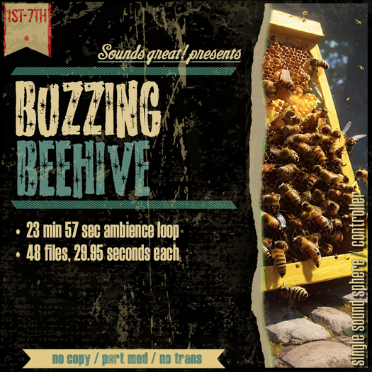 Sounds Great! Single Controller - Buzzing Beehive