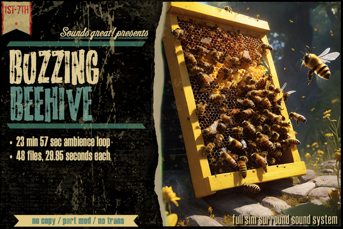 Sounds Great! Ambient System - Buzzing Beehive