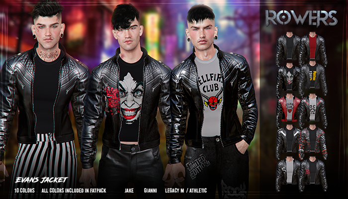 //Rowers// Evans Jacket DEMO