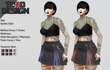 Gothic Skirt ~ Aby [Textures Hud]...