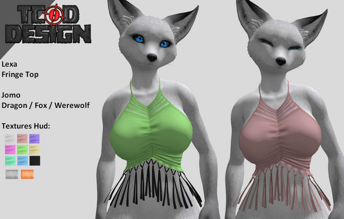 Fringe Top Jomo ~ Lexa [Textures Hud]. DEMO