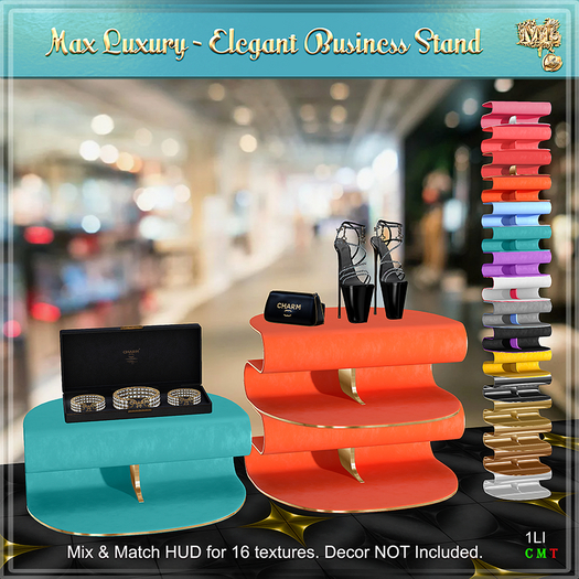 Max Luxury - Elegant Business Stand