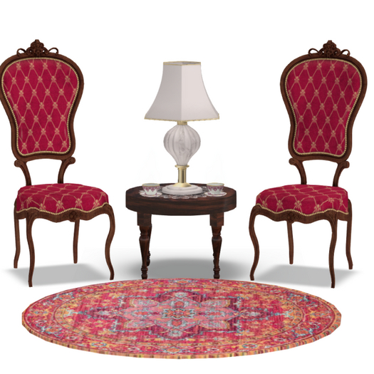CHERRY PINK Tea Time Parlor Set (BXD)