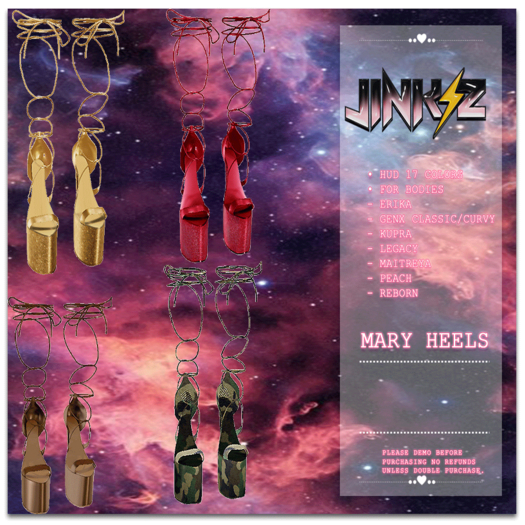 [JINKZ] Mary Heels Green