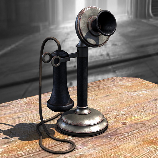{Unflat Stuff} Antique Monarch Telephone