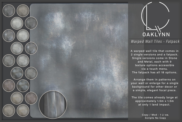 Oaklynn Warped Wall Tile - Fatpack