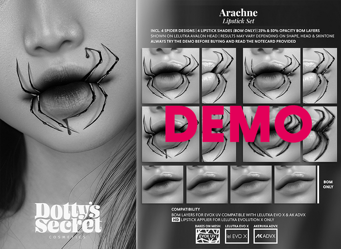 Dotty's Secret - Arachne - Lipstick [EVOX] [DEMO]