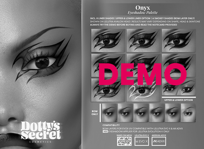 Dotty's Secret - Onyx - Eyeshadow [EVOX] [DEMO]