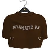 Little Star : Dramatic Tee [Muted Cocoa]