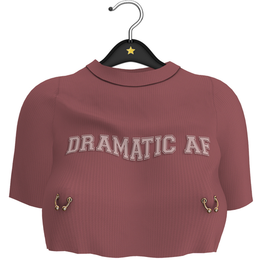 Little Star : Dramatic Tee [Muted Dusty Rose]