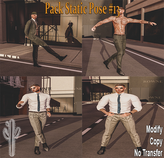 [OP] - Pack Static Pose #13