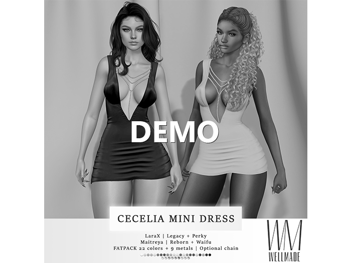 [WellMade] Cecelia Mini Dress DEMO