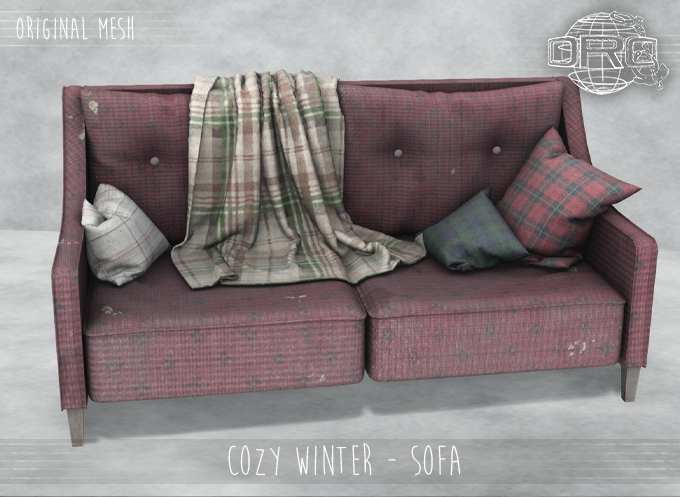 -DRD- Cozy Winter - Sofa PG