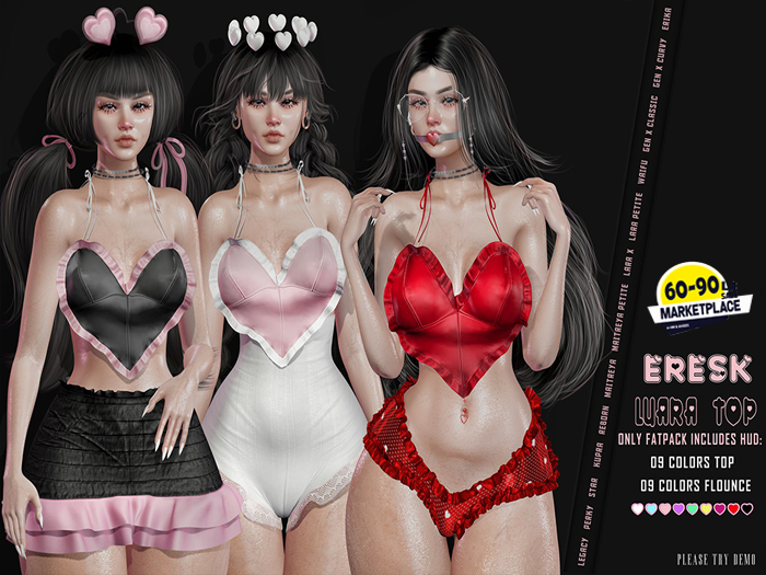 Eresk :  Luara Top -  FATPACK