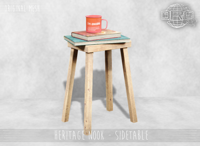 -DRD- Heritage Nook - Sidetable