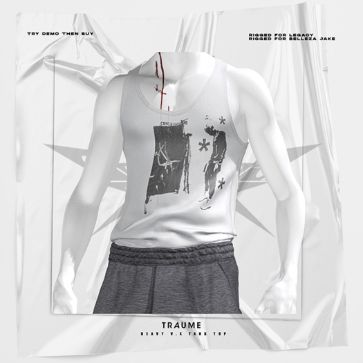 [Traume] Heavy V.X Tank top 04