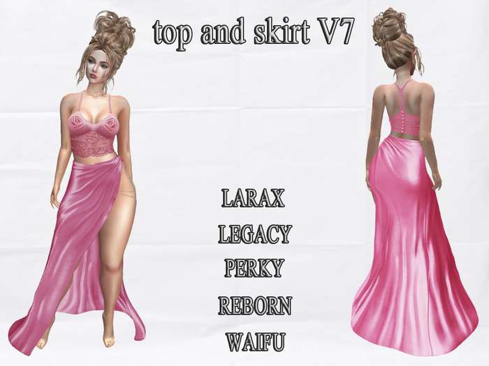 top and skirt V8