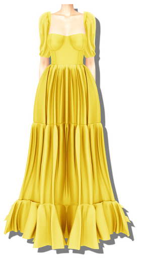 Belle Epoque - Raja - Yellow